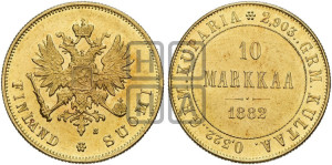 10 марок 1882 года S