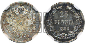 25 пенни 1899 года L