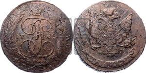 5 копеек 1789 года ММ (ММ, Красный  монетный двор)
