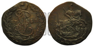Денга 1788 года КМ (КМ, Сузунский монетный двор)