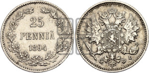 25 пенни 1894 года L