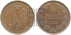 10 пенни 1899 года