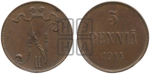 5 пенни 1914 года