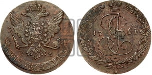 5 копеек 1764 года (ЕМ, Екатеринбургский монетный двор)
