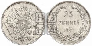 25 пенни 1894 года