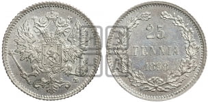 25 пенни 1898 года