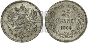 25 пенни 1906 года