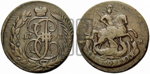 2 копейки 1788 года ММ (ММ, Красный  монетный двор)