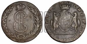 10 копеек 1776 года КМ (для Сибири)