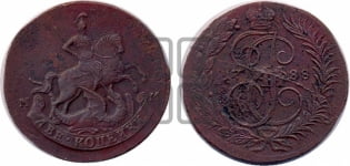 2 копейки 1788 года ММ (ММ, Красный  монетный двор)