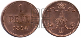1 пенни 1894 года