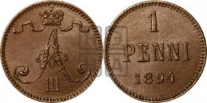 1 пенни 1894 года