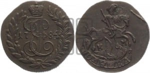 Полушка 1784 года КМ (КМ, Сузунский монетный двор)
