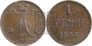 1 пенни 1893 года