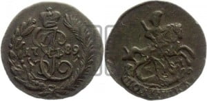 Полушка 1783 года КМ (КМ, Сузунский монетный двор)