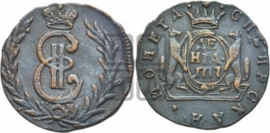Денга 1777 года КМ (для Сибири)