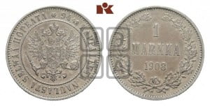 1 марка 1908 года L