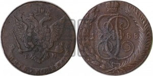5 копеек 1788 года ТМ (ТМ, Таврический монетный двор)