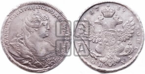 Полтина 1739 года (московский тип)