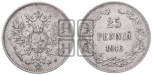 25 пенни 1916 года S