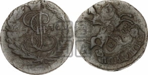Полушка 1776 года ЕМ (ЕМ, Екатеринбургский монетный двор)