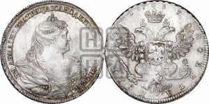Полтина 1737 года (московский тип)
