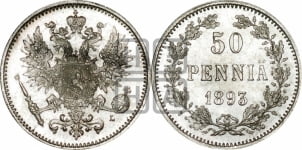 50 пенни 1893 года L