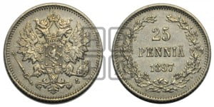 25 пенни 1897 года L