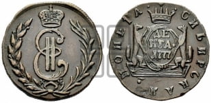 Денга 1777 года КМ (для Сибири)