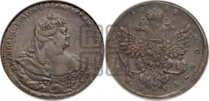 1 рубль 1738 года (московский тип)