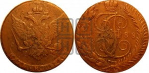 5 копеек 1788 года ТМ (ТМ, Таврический монетный двор)