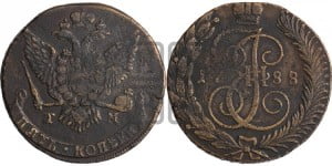 5 копеек 1788 года ТМ (ТМ, Таврический монетный двор)