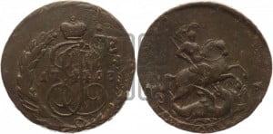 2 копейки 1767 года СПМ (СПМ, Санкт-Петербургский монетный двор)