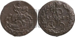 Денга 1787 года КМ (КМ, Сузунский монетный двор)