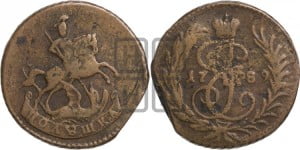 Полушка 1789 года (без букв, Красный  монетный двор)
