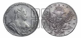 Полтина 1739 года (московский тип)