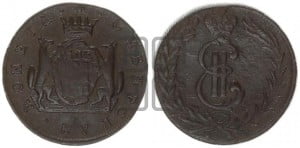 2 копейки 1777 года КМ (для Сибири)