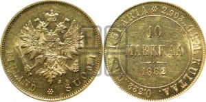 10 марок 1882 года S