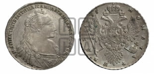 1 рубль 1735 года