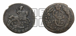 Полушка 1789 года КМ (КМ, Сузунский монетный двор)