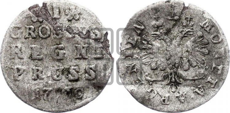 1 грош 1760 года