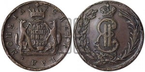 2 копейки 1777 года КМ (для Сибири)