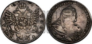 1 рубль 1740 года (московский тип)