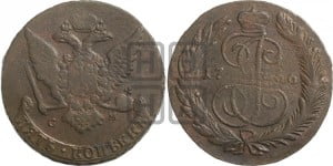 5 копеек 1766 года СМ (СМ, Сестрорецкий монетный двор)