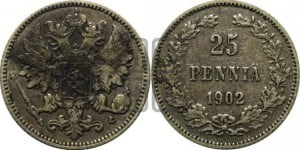 25 пенни 1902 года L