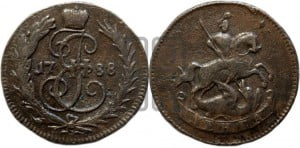 Денга 1788 года (без букв, Красный  монетный двор)