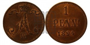 1 пенни 1894 года