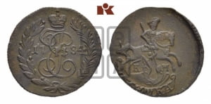 Полушка 1784 года КМ (КМ, Сузунский монетный двор)