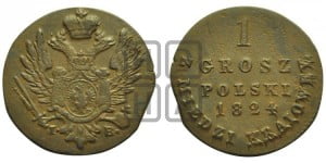1 грош 1824 года IВ