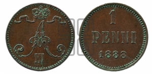 1 пенни 1888 года
